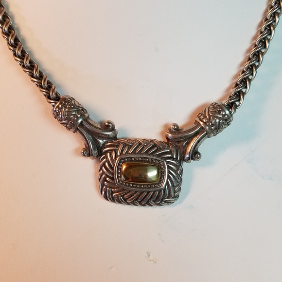 Brighton Silver and Gold Necklace - Picture 2 of 8